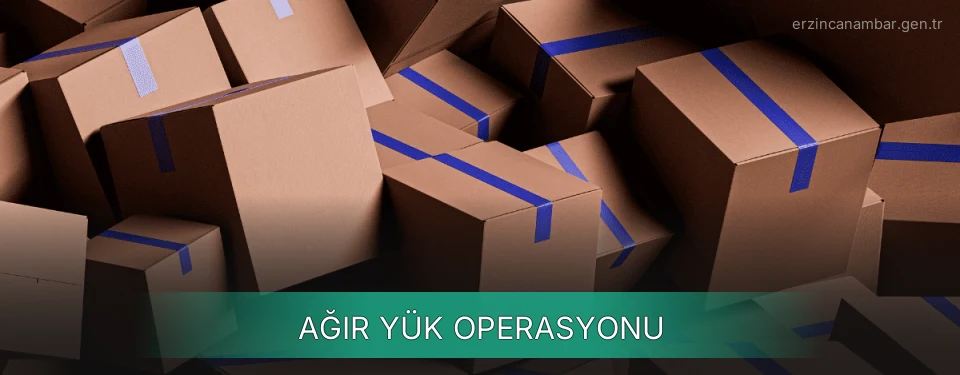 Erzincan Ağır Yük Ambar Firmaları